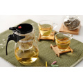 borosilicate glass tea pot